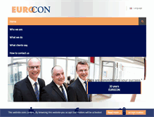 Tablet Screenshot of eurocon.de